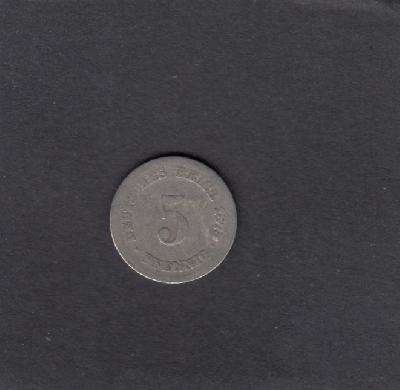 Beschrijving: 5 Pfennig  